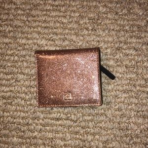 Rose gold wallet